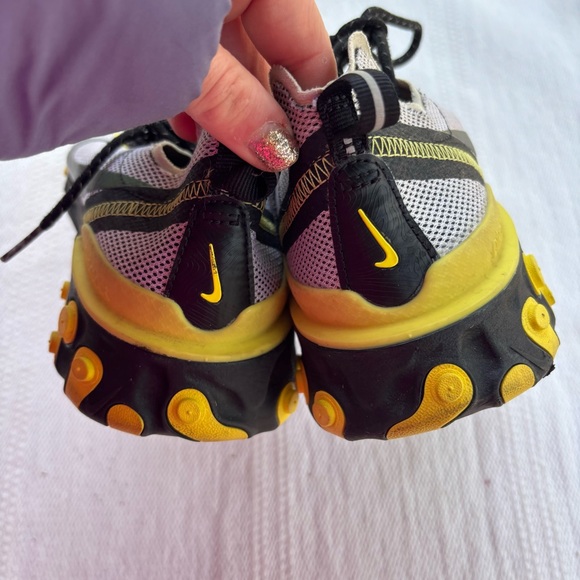Nike React Element 55 Dynamic Yellow sneaker mens 8 - Picture 7 of 11